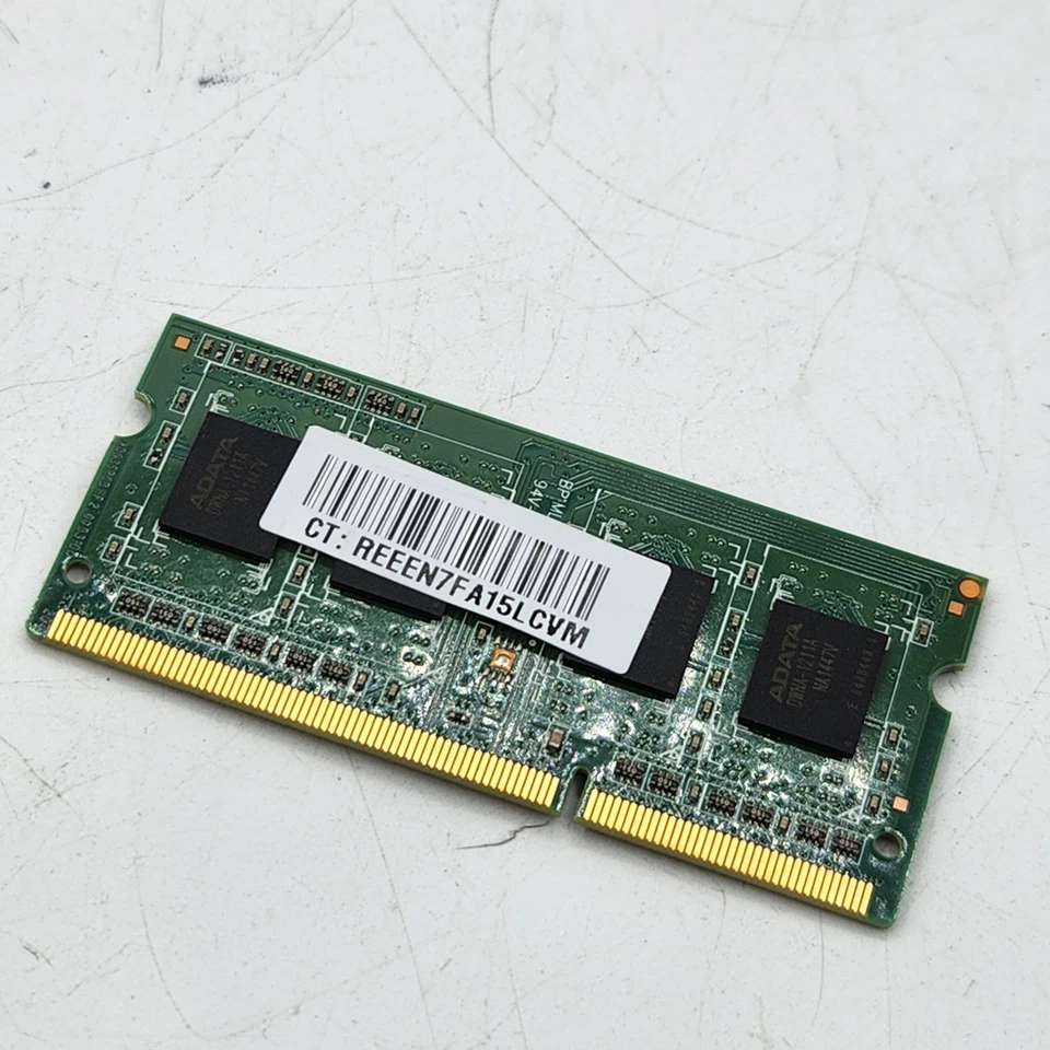 Adata AM1L16BC4R1-B1PS SODIMM DDR3 SDRAM 4GB 1Rx8 PC3L-12800S 1600MHz 204-Pin - Image 3 of 3