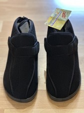 Weiche VAROMED Senioren-Schuhe Verbandschuhe mit Klett Gr. 38 dunkelblau NEU