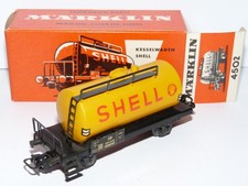 Märklin H0 4502 ++ Kesselwagen Shell der DB in orangener OVP ++ #B3_442
