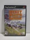 Secret Weapons Over Normandy (Sony PlayStation 2, 2003) CIB, Resurfaced, Tested