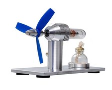 Stirling Engine Science Experiment Model   Alloy DIY Physics Fan Toy