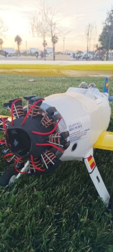 Avión rc Aeromodelismo Sterman Pt-17 Biplano en depron - Imagen 14 de 15