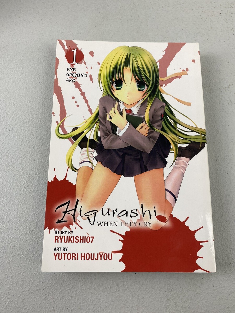 Higurashi ひぐらしのなく頃に　英語 English Manga Higurashi ひぐらしのなく頃に 英語 English Manga HIGURASHI