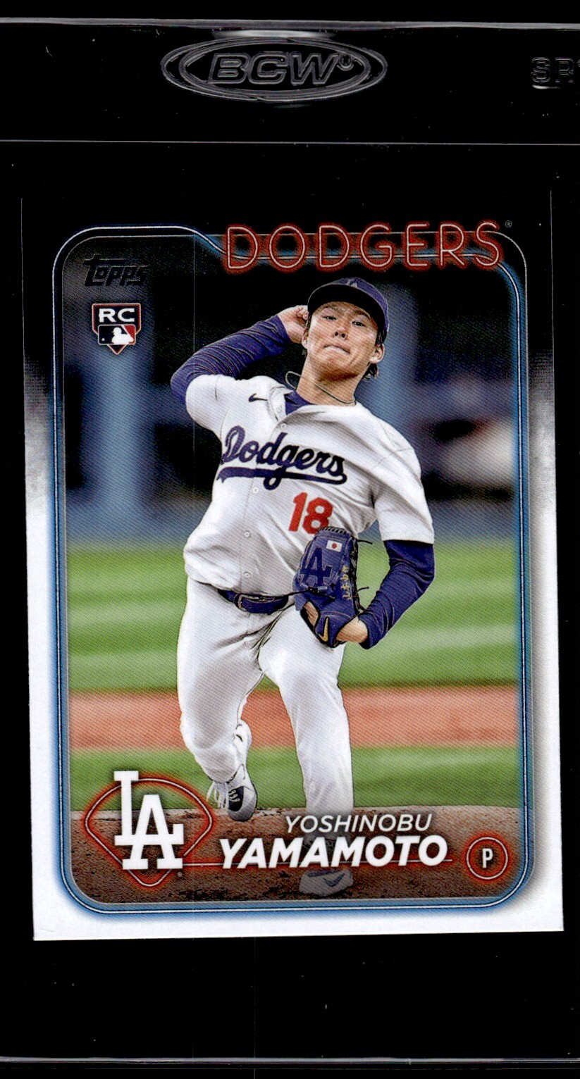 YOSHINOBU YAMAMOTO 2024 TOPPS #553 RC
