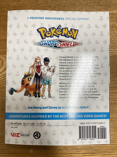 Pokémon: Sword & Shield, Vol. 3 2022 Hidenori Kusaka Satoshit Yamamoto Viz Media - Picture 2 of 2