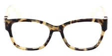 GUESS GU50120 056 Havana Plastic Square Optical Eyeglasses Frame 52-16-140
