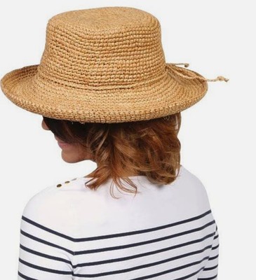 Scala Womens Crochet Raffi Crushable Handcrafted Packable 