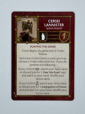 FORGEFIRE CERSEI LANNISTER QUEEN REGENT (S05) - A Song Of Ice & Fire ASOIAF CMON