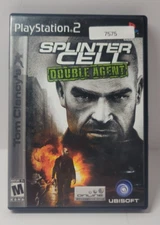 Splinter Cell Double Agent - Play Station 2 - 2006 - Ubisoft - Manual Included