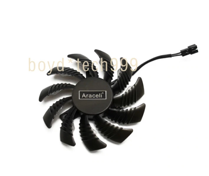 GPU Cooling  Fan For Gigabyte PLD08010S12H GV-N970G1 GTX 970 GTX970 GV-N970WF3 - Image 4 of 4