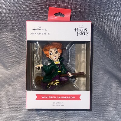 2024 Hallmark Disney Hocus Pocus Winifred Sanderson Christmas Ornament Halloween