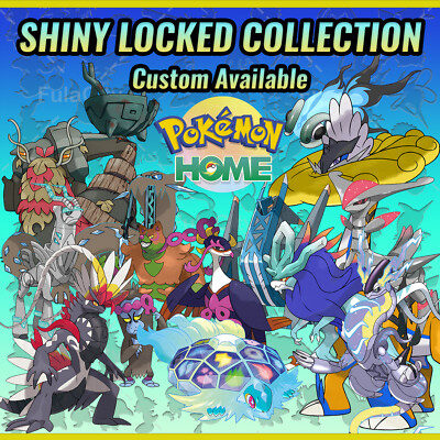 SHINY LOCKED BUNDLE   POKEMON SCARLET VIOLET VIA HOME   CUSTOM AVAILABLE