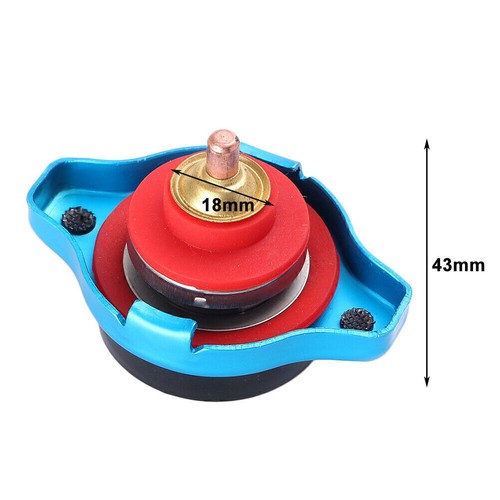 1.3 Bar Radiator Cover Cap w/Thermometer Water Temperature Meter fit Hyundai Kia - Picture 10 of 10