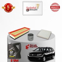 Wartungsset Filter Und ÖL Dacia Logan II 1.6 77KW 105PS 2014