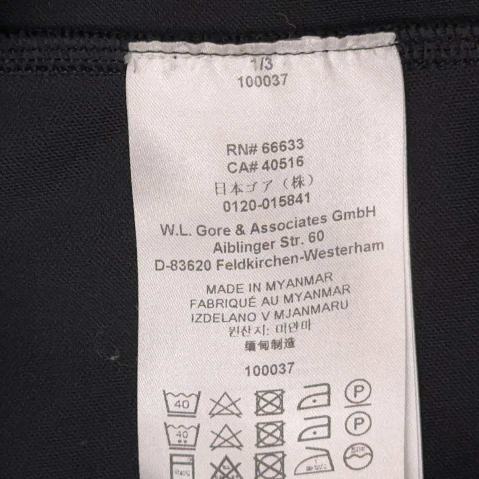 Chaleco Gore Windstopper Para Mujer Grande Negro Cremallera Completa Ropa para Bicicleta Ciclismo Elástico Foto 3 de 4