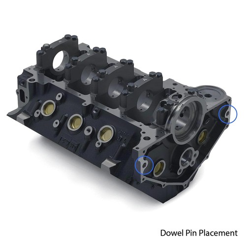 Pines de campana para motor Chevy SBC BBC para transmisión LS/LT - longitud estándar - Imagen 5 de 5