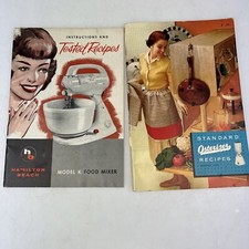 Hamilton Beach Model K Osterizer Food Mixer Instructions Tested Recipes Book