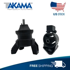 2 Pcs Front + Rear Engine Motor Mounts KIT For 11-13 SORENTO, SANTA FE 2.4L 4WD