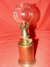 lampe à essence minérale de marque "Pigeon " époque 19 ème