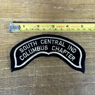 Harley Davidson HOG South Central Ind Columbus Chapter Vest 5 x 2'' Patch