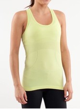 Lululemon Run: Swiftly Racerback Tank Top Wild Lime Women  s 12