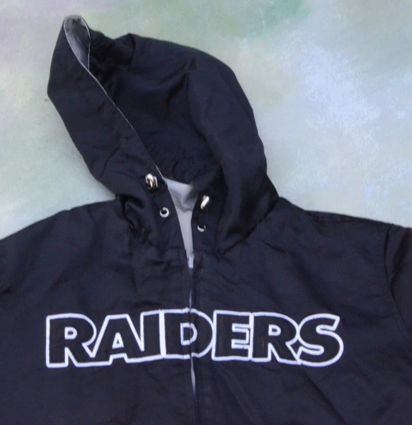 Винтажная куртка NFL Oakland Raiders__см. фотографии для измерения. - Изображение 2 из 4