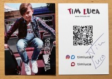 Tim Luca AK junger Schauspieler Autogrammkarte original handsigniert