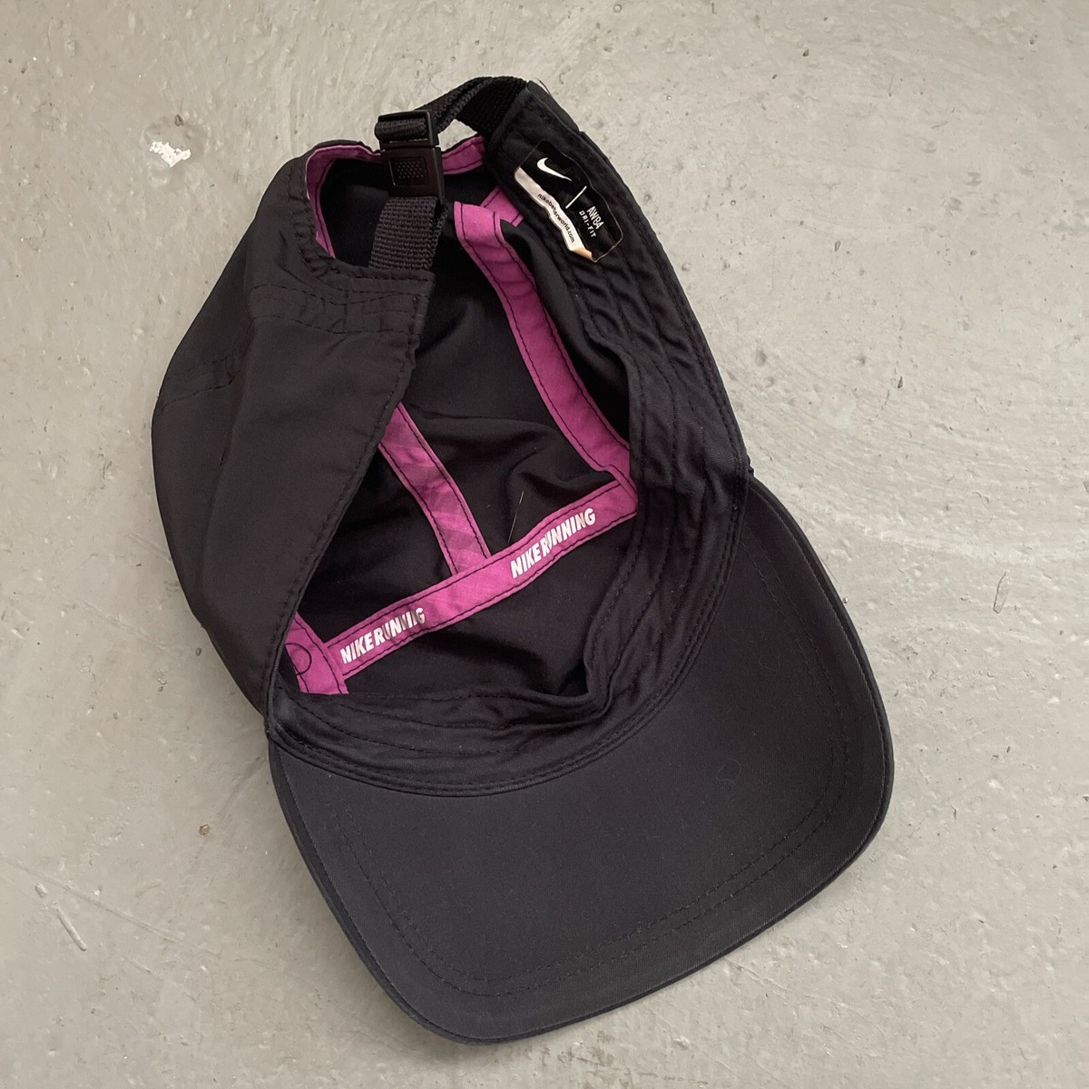 Nike Pinwheel NR AW84 Dri-Fit 5-Panel Running Training Hat Cap | eBay