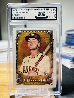 2024 Topps Allen & Ginter - Jackson Merrill #275 (RC) for sale