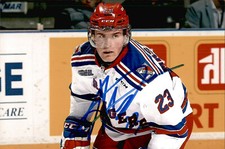 Adam Mascherin Signed Autographed 4x6 Photo Kitchener Rangers / Dallas Stars #4