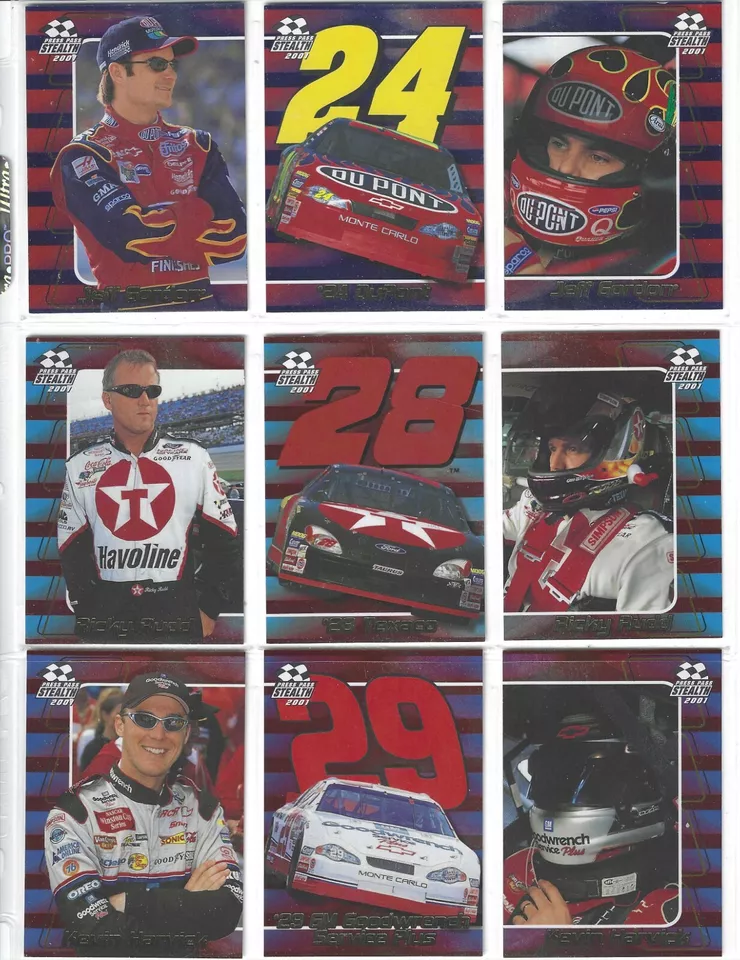 2001 Stealth HOLOFOIL--# G 69 Dale Jarrett--BV$4!--ONE CARD ONLY! - Image 3 of 4