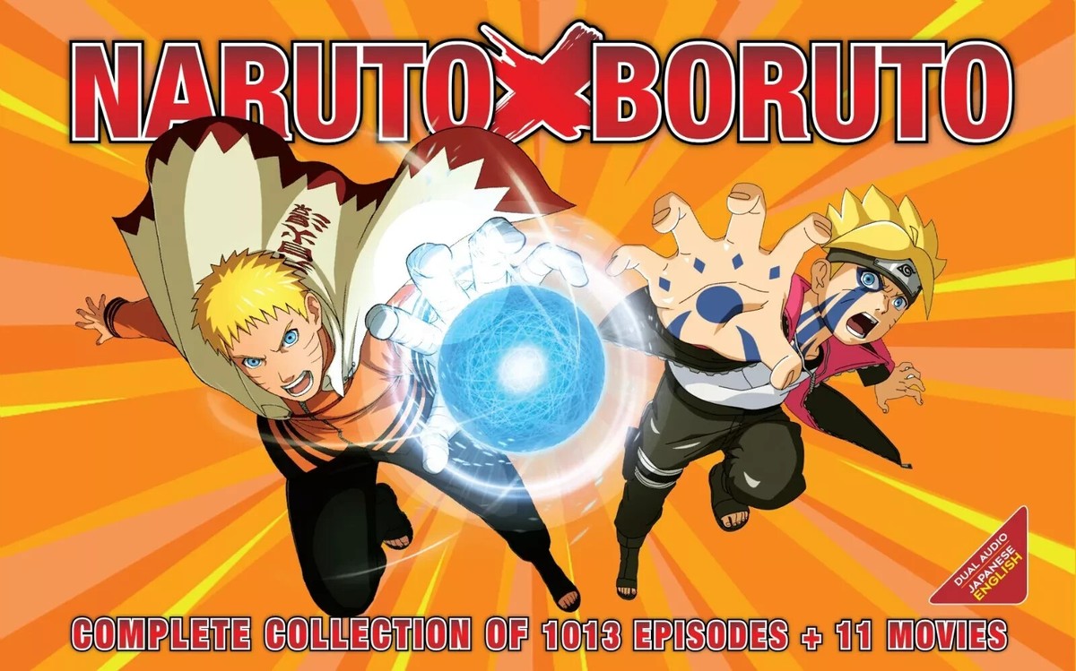 Naruto & Naruto Shippuden + Boruto Complete Collector Boxset DVD