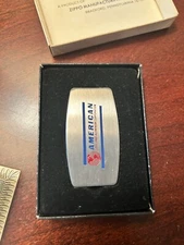 Vintage Zippo No. 7800 MONEY CLIP & POCKET KNIFE American Steel & Aluminum Co.98