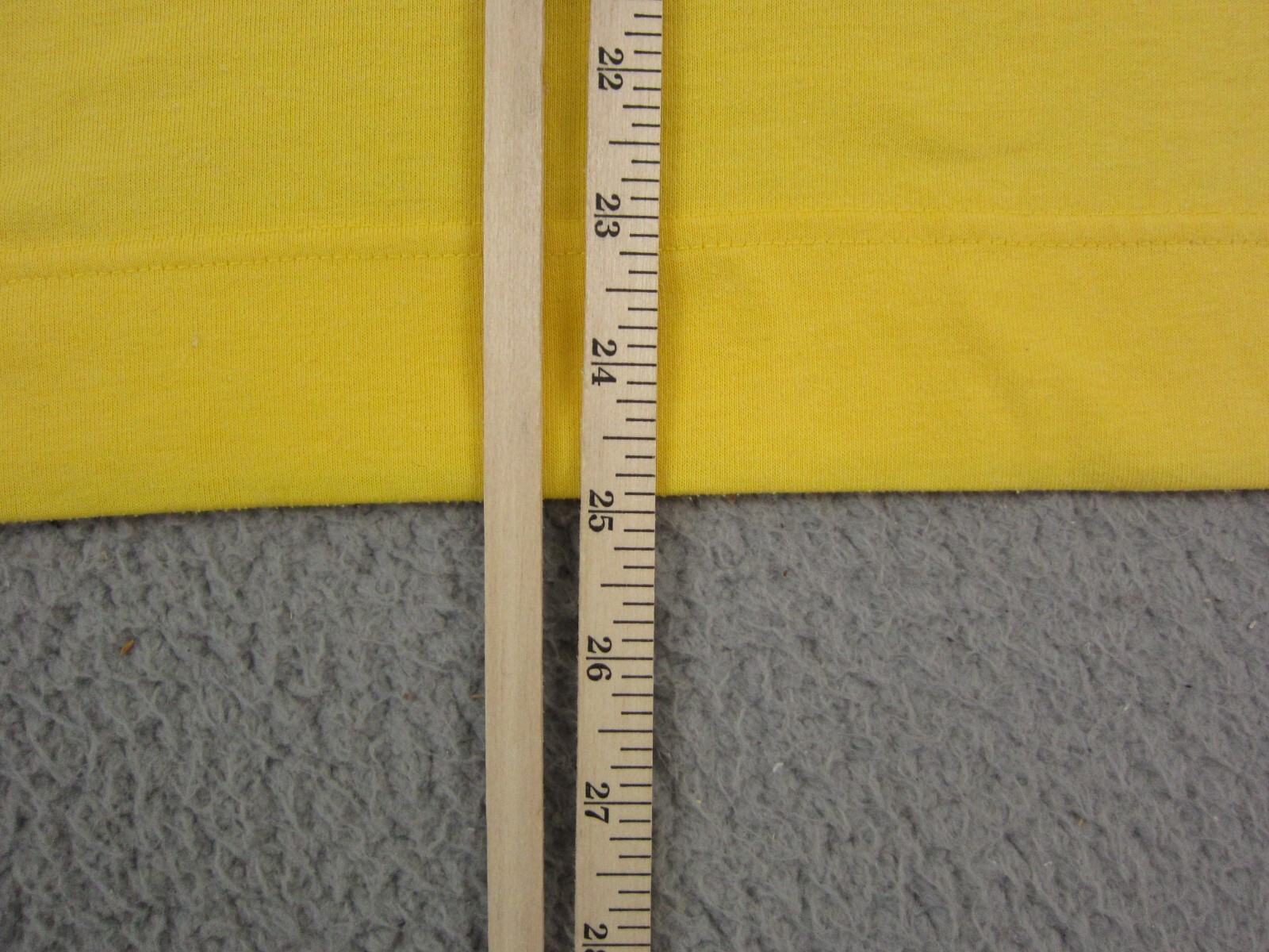 Vintage Basic Essentials Shirt Womens Medium Yell… - image 9