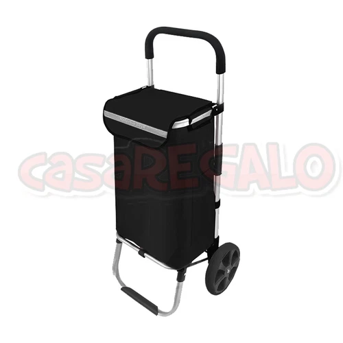 Foldable Shopping Cart - Lightweight and Portable Grocery Trolley for Market - Picture 12 of 13