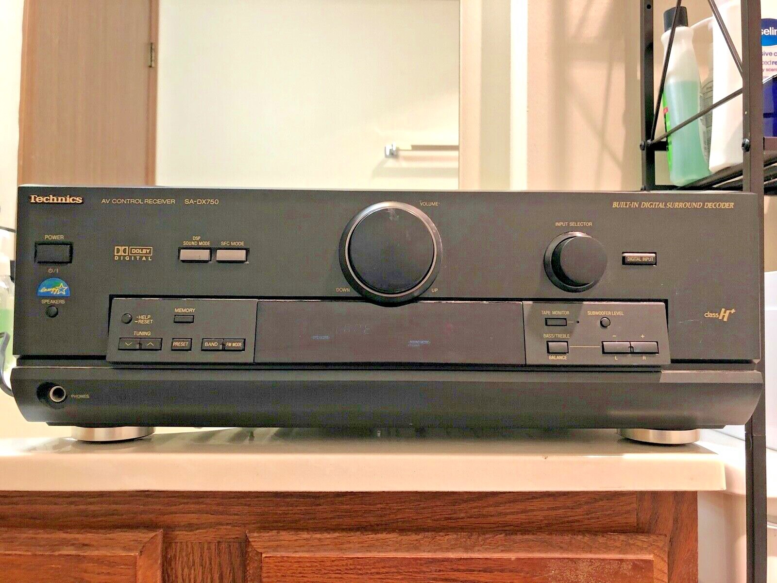 Technics Sa Dx750 5 1 Channel 500 Watt Receiver For Sale Online Ebay