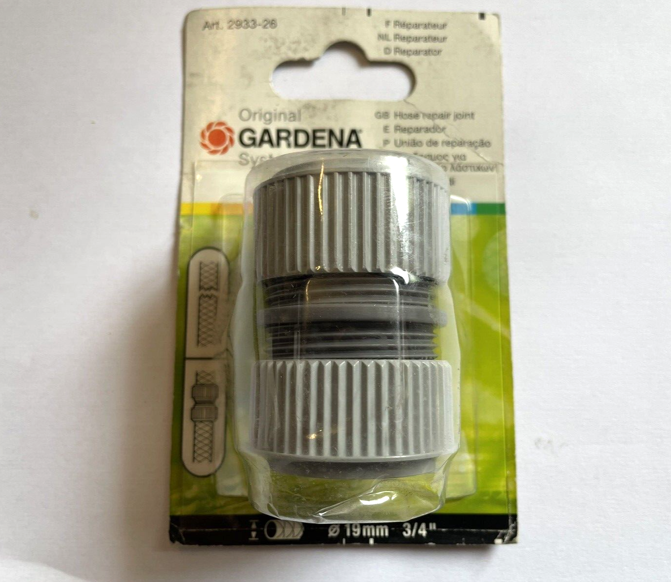 Gardena Hose Pipe Repairer 19mm 3/4""