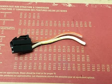 05-19 Kia Hyundai HVAC Heater Blower Motor Plug Connector Pigtail