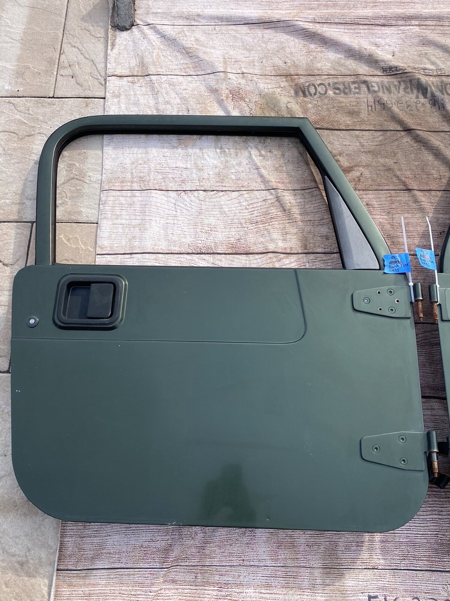 Oem Jeep Wrangler TJ LJ Full Doors 1997 1998 2004 2005 Moss Green