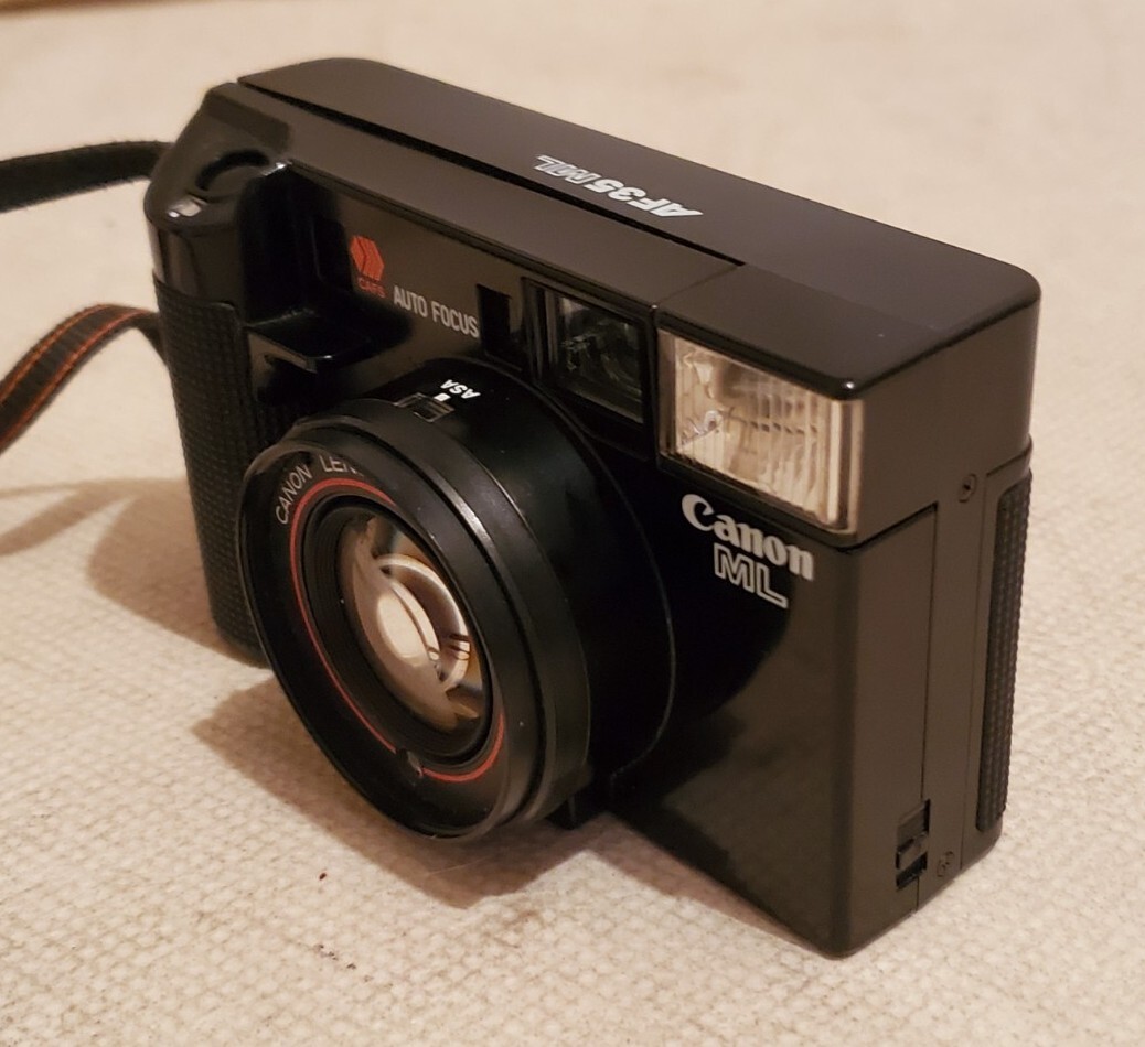 Canon AF35ML Point & Shoot Kompaktkamera 35 mm – nur Ersatzteile oder Reparatur - Bild 4 von 15