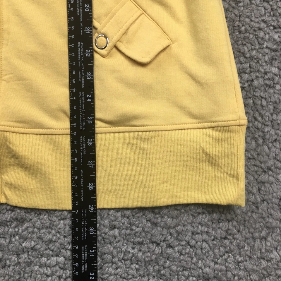 Top Motto Your Style Mantra para mujer talla L amarillo broches de presión manga corta elástico nuevo con etiquetas Foto 4 de 4