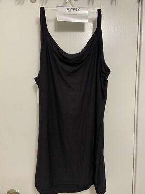 売れ筋商品|||ジョッキー カットソー トップス レディース Women's Super Soft Breathable Camisole 2074 Black Jockey Women's Tops Supersoft Camisole Black Sz XXL 2074/001