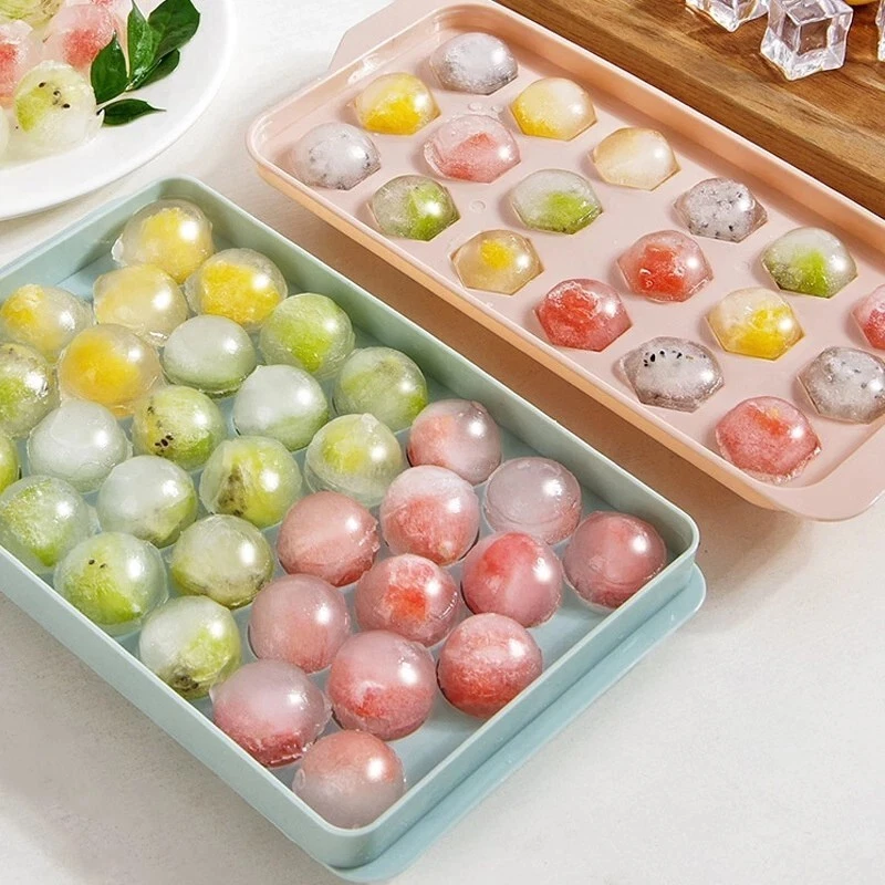 ice ball cube tray jelly ball maker ice ball maker tray round ice ball (5 tray) - Image 3 of 4