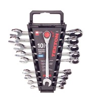 Tekton 2107 Ratcheting Combination Wrench Set, Sae, 10-piece Tekton 2107 Ratcheting Combination Wrench Set, Sae, 10-piece