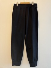 Uniqlo Airism Women's Black Pants Size L Like S Elastic Waist