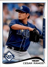2014 Topps Update Baseball Card #US86 Cesar Ramos