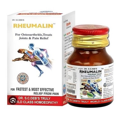 Dr. S C DEBS Homeopathy Rheumalin Relief from Joint Discomfort  ( Pack of 3 )