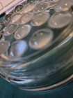 Vintage Libbey 4" Nob Hill Clear 4 Slot Round Ashtray Glass Beautiful — photo 4
