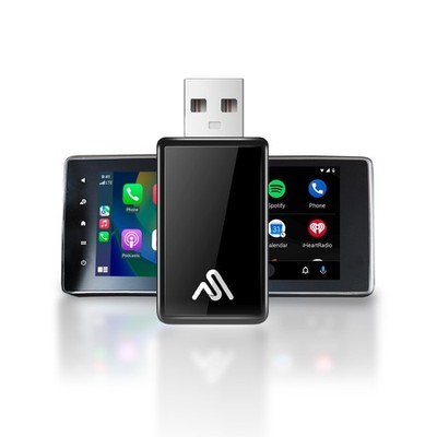 Wireless CarPlay & Android Auto Adapter | Wired to Wireless USB-A/C