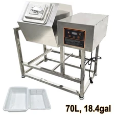 Automatic Tumbler Marinade Machine 70L/18.4gal Hexagon Barrel Bacon Kimchi Maker